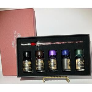 Calligraphy Glass Dip Set